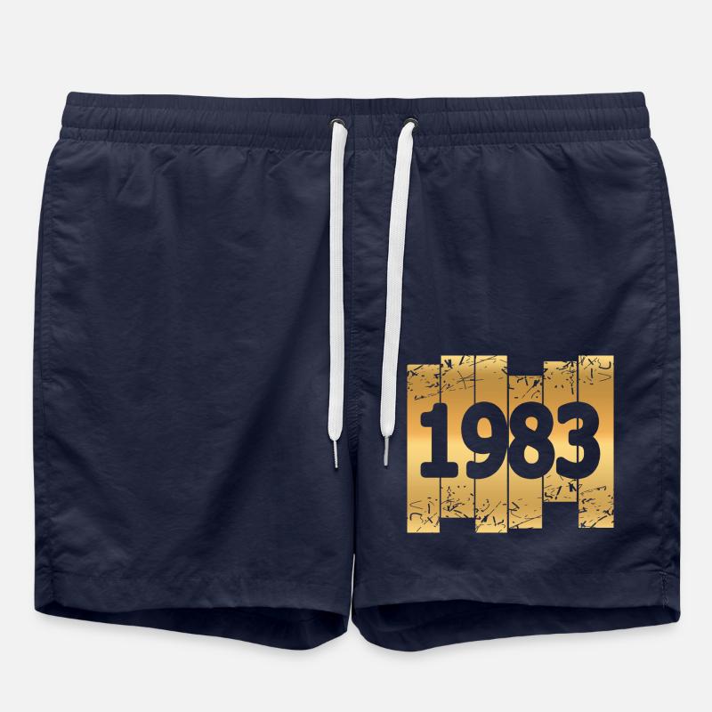 1983 - Swim Trunks - french navy