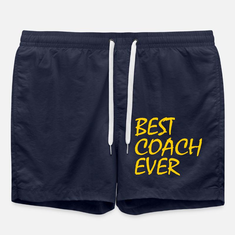 Best coach ever - Swim Trunks - french navy