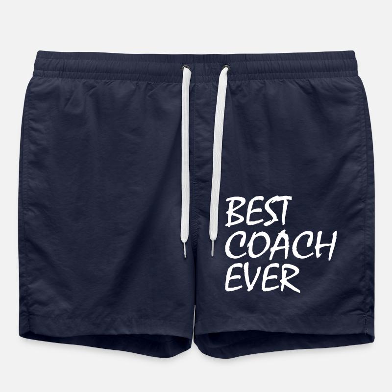 Best coach ever - Swim Trunks - french navy