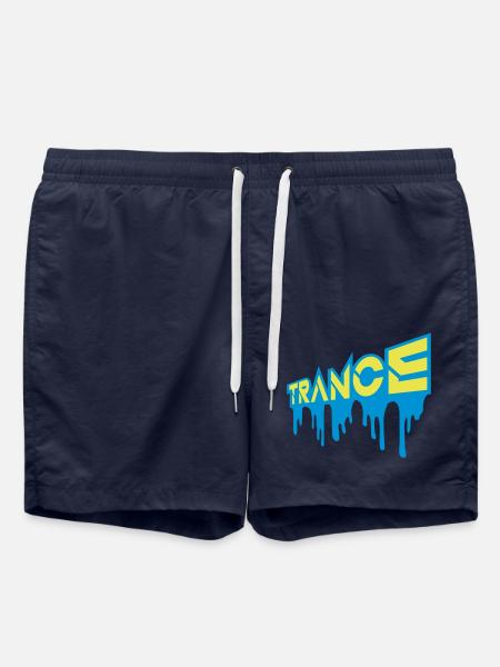 Design Trance Logo Club - Swim Trunks - french navy