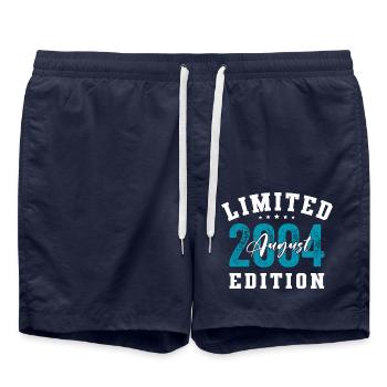 20th Birthday Original August 2004 Year 2004 - Swim Trunks - french navy - Front - AI Model Male 185 light (185cm)