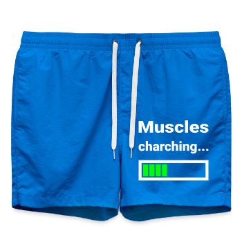 Indicateur de charge musculaire Fitness Musculation - Short de bain - cobalt blue - Devant