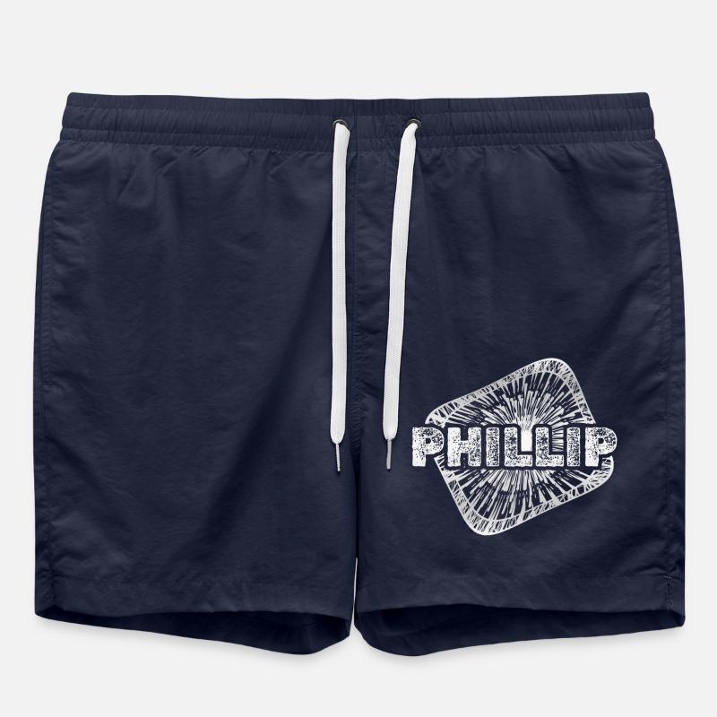 Phillip as Stardust - Swim Trunks - french navy