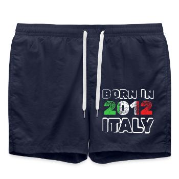 Italy 2012 - Badeshorts - French Navy - Vorne - AI Model Male 185 light (185cm)