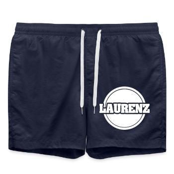 Laurenz - Short de bain - bleu marine - Devant - AI Model Male 185 light (185cm)