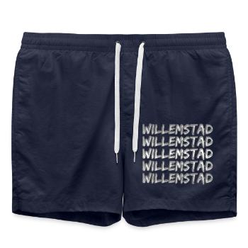 Don pour Willemstad - Short de bain - bleu marine - Devant - AI Model Male 185 light (185cm)