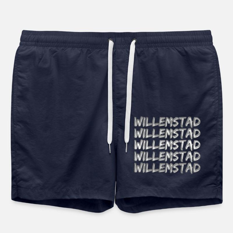 Don pour Willemstad - Short de bain - bleu marine