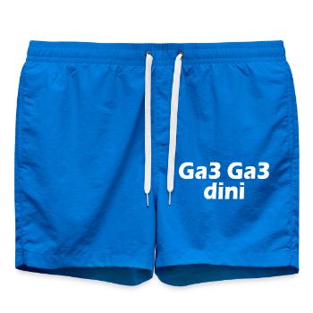 Ga3 ga3 dini - Swim Trunks - cobalt blue - Front