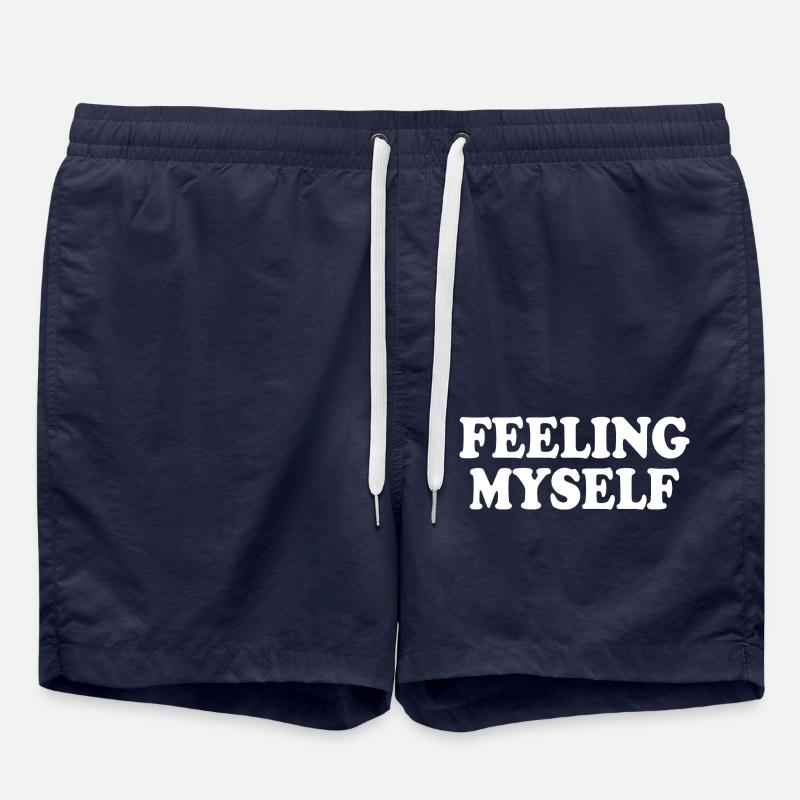 feeling myself - Swim Trunks - french navy