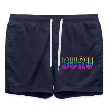 Duru RS Arc-en-ciel - Short de bain - bleu marine - Devant - AI Model Male 185 light (185cm)