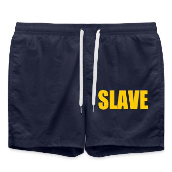 Slave - Badeshorts - French Navy - Vorne - AI Model Male 185 light (185cm)