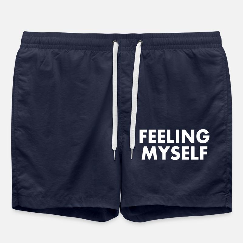 feeling myself - Badeshorts - French Navy
