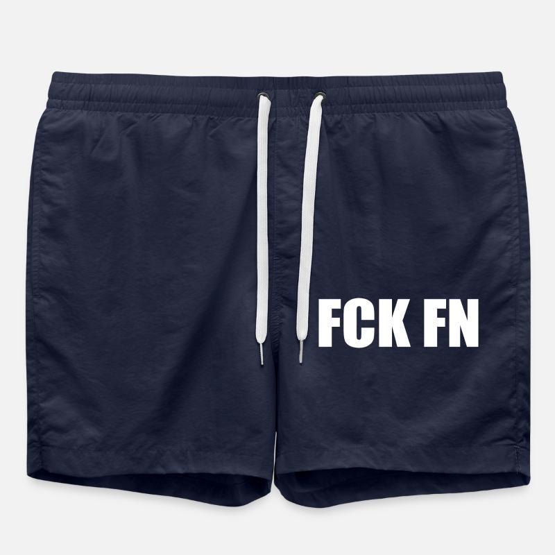 Fck fn - Short de bain - bleu marine