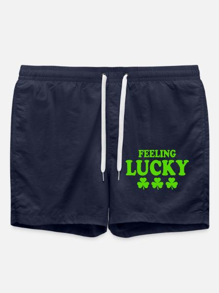 feeling lucky - Swim Trunks - french navy