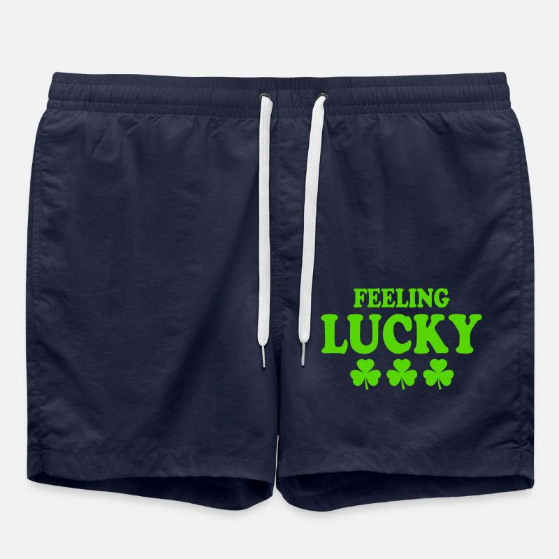 feeling lucky - Short de bain - bleu marine