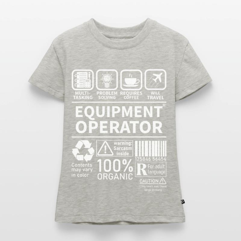 Equipment operator multi tasking problem solving SLIM FIT Frauen Organic T-Shirt