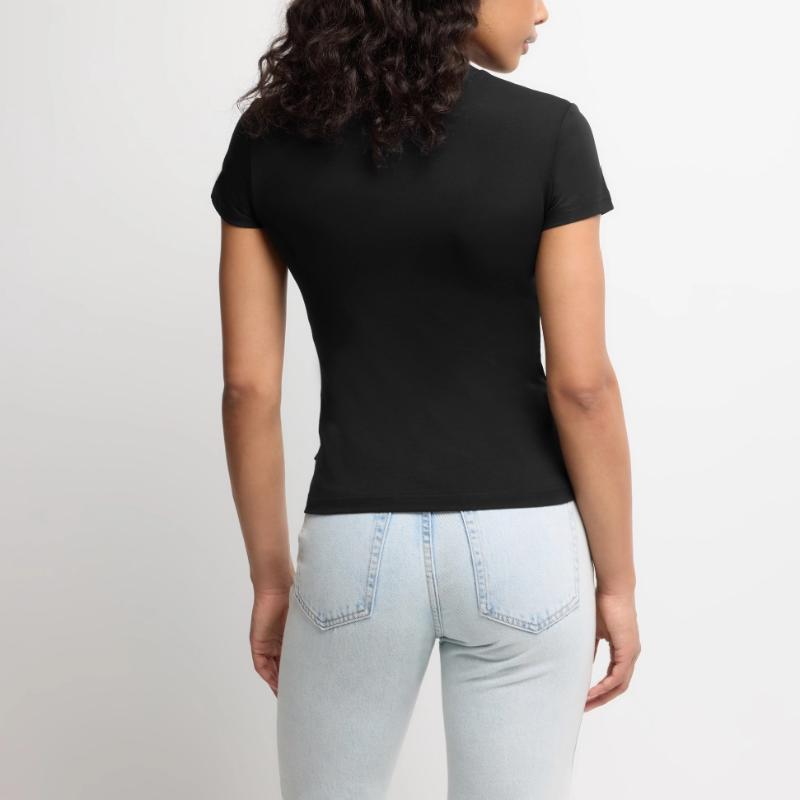 In case of fire: git commit, git push, git out SLIM FIT Frauen Organic T-Shirt