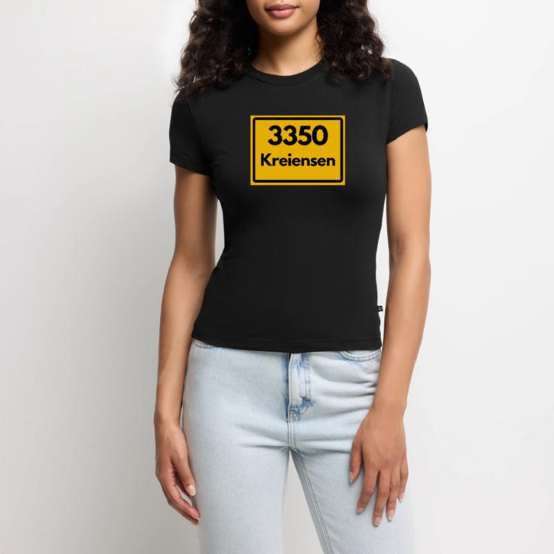 OLD POSTCODE POSTCODE RETRO 3350 KREIENSEN SLIM FIT Women's Organic T-Shirt