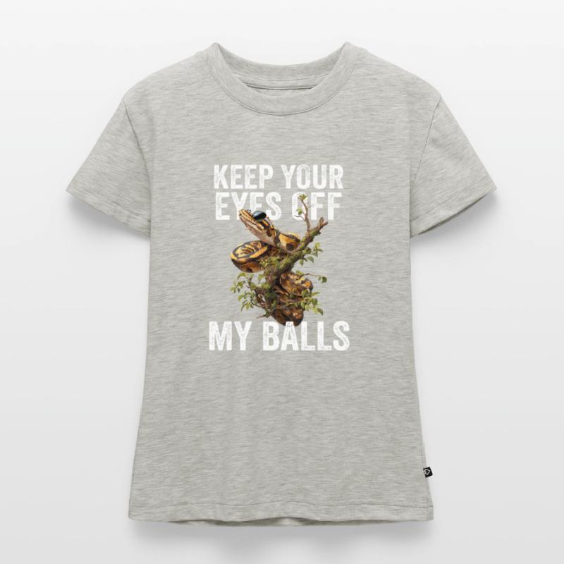 Python roi Serpents Amateurs de terrarium Python T-shirt bio SLIM FIT Femme