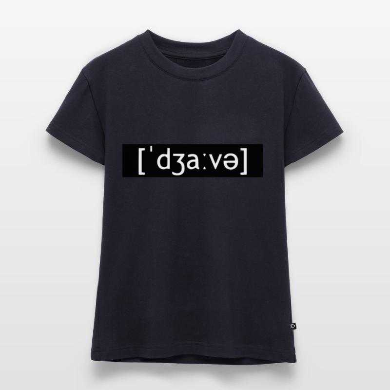 JAVA CODING LAUTSCHRIFT SLIM FIT Frauen Organic T-Shirt