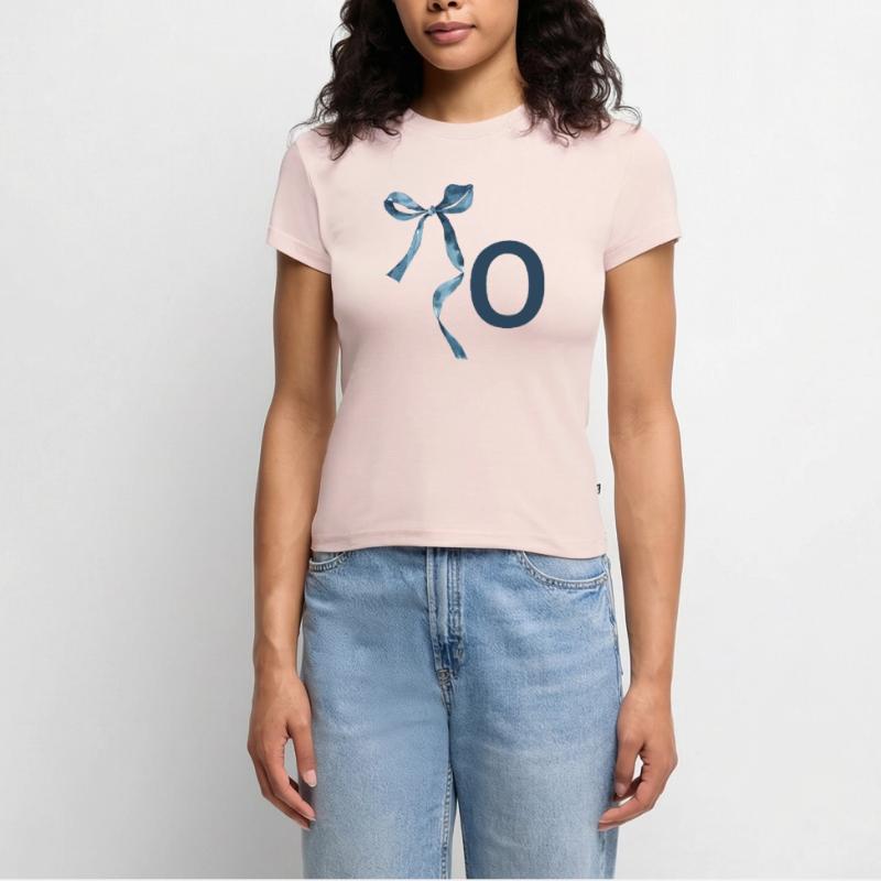 Monogramm oder Geschenkidee SLIM FIT Frauen Organic T-Shirt