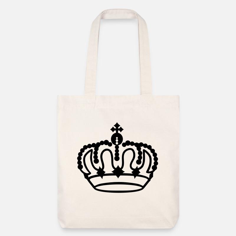 Même une couronne - Tote bag épais recyclé Stanley/Stella - blanc cassé