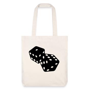 Dice - Stanley/Stella Heavyweight Recycled Tote Bag - natural white - Front