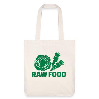 Raw food - Tote bag épais recyclé Stanley/Stella - blanc cassé - Devant