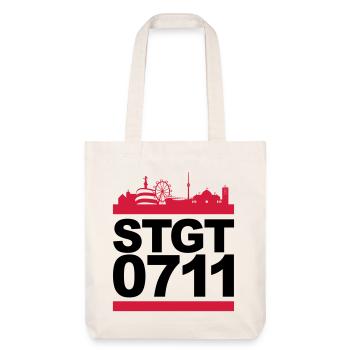 STGT 0711 - Stanley/Stella recycelter Heavyweight Stoffbeutel - Naturweiß - Vorne