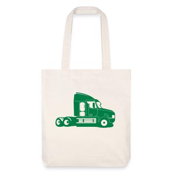 truck - Stanley/Stella recycelter Heavyweight Stoffbeutel - Naturweiß - Vorne