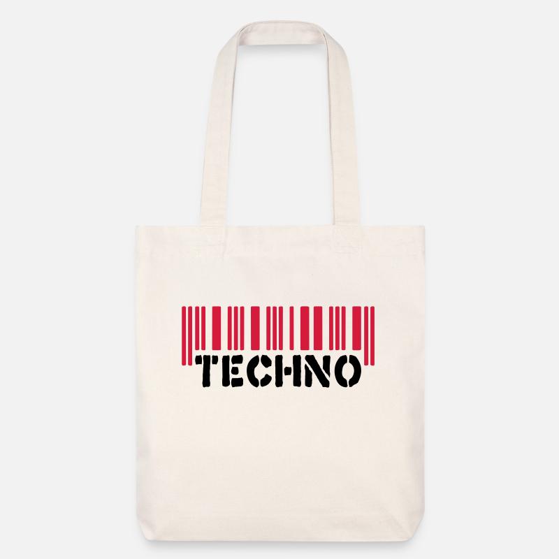 Techno__V002 - Borsa di stoffa heavyweight articolo riciclato Stanley/Stella - bianco naturale