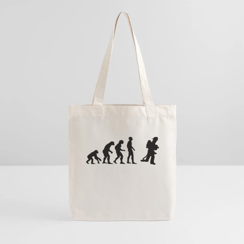firefighter evolution Stanley/Stella Heavyweight Recycled Tote Bag
