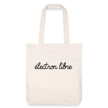 Electron Libre - Tote bag épais recyclé Stanley/Stella - blanc cassé - Devant