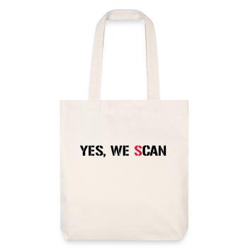 Yes, We Scan NSA PRISM - Stanley/Stella recycelter Heavyweight Stoffbeutel - Naturweiß - Vorne