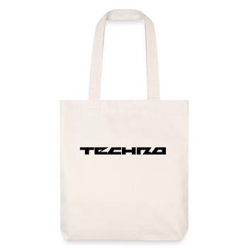 Techno Festival - Tote bag épais recyclé Stanley/Stella - blanc cassé - Devant