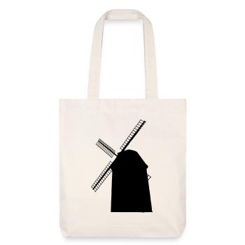Moulin à vent - Tote bag épais recyclé Stanley/Stella - blanc cassé - Devant