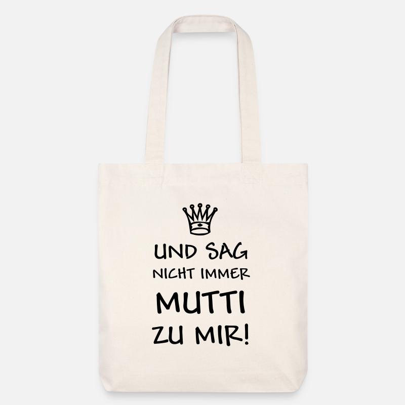 ne me dites pas à MUTTI - Tote bag épais recyclé Stanley/Stella - blanc cassé