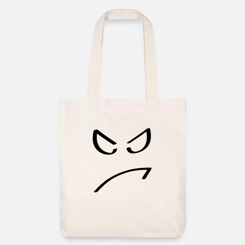 le visage - Tote bag épais recyclé Stanley/Stella - blanc cassé
