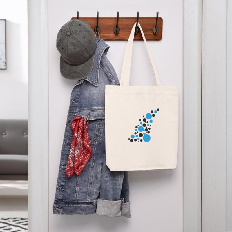 Circle points pattern design Stanley/Stella Heavyweight Recycled Tote Bag