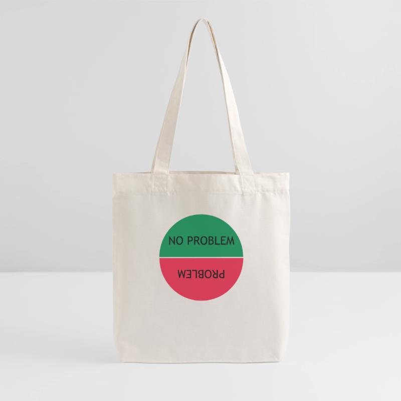 No problem vs Problem Stanley/Stella Heavyweight Recycled Tote Bag