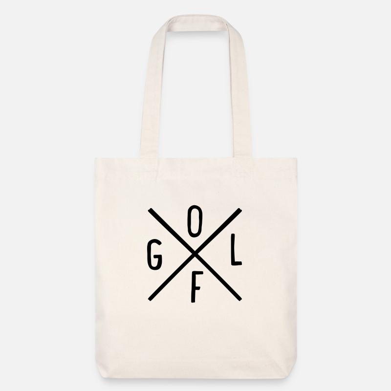 Golf - Stanley/Stella recycelter Heavyweight Stoffbeutel - Naturweiß