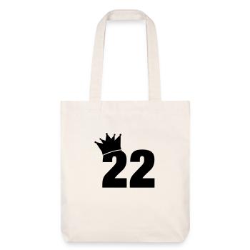 22_krone_f1 - Stanley/Stella Heavyweight Recycled Tote Bag - natural white - Front