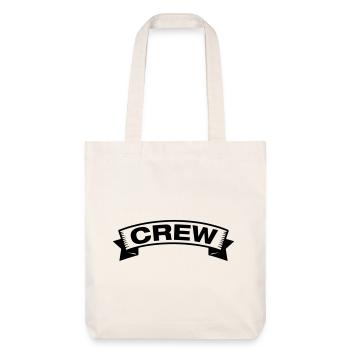 Banderole de l’équipage - Tote bag épais recyclé Stanley/Stella - blanc cassé - Devant