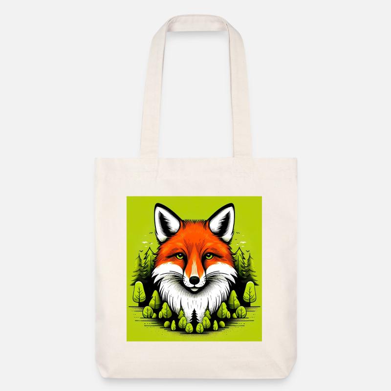Renard - Tote bag épais recyclé Stanley/Stella - blanc cassé
