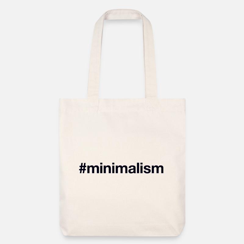 MINIMALISM Minimalismus - Stanley/Stella recycelter Heavyweight Stoffbeutel - Naturweiß