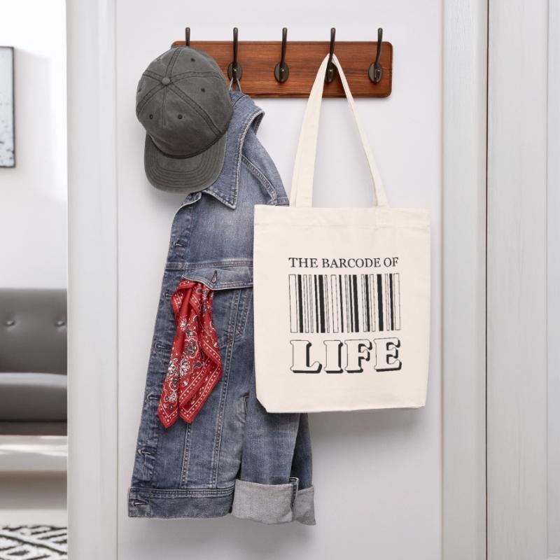 Le code-barres de la vie / Der Strichcode des Lebens Tote bag épais recyclé Stanley/Stella