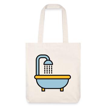 Baignoire - Tote bag épais recyclé Stanley/Stella - blanc cassé - Devant