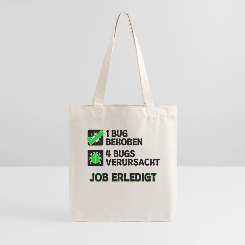 Open Source Bugfixing Bugs Developer Programmier Stanley/Stella recycelter Heavyweight Stoffbeutel