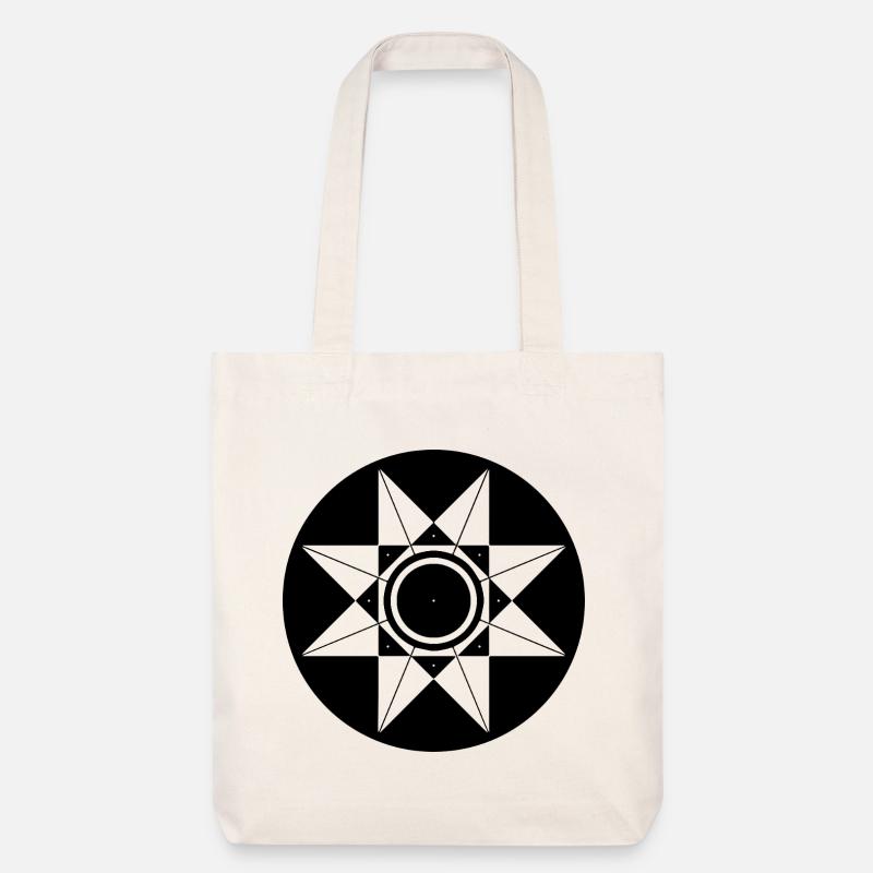 Schéma de l’étoile céleste - Tote bag épais recyclé Stanley/Stella - blanc cassé