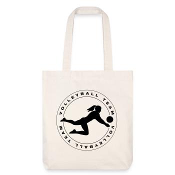 Équipe de volley-ball Mannschaft - Tote bag épais recyclé Stanley/Stella - blanc cassé - Devant